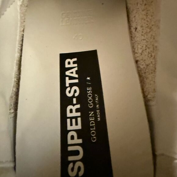 Golden Goose GGDB Private Ed Super Star suede pink leather w glitter sta… - Picture 15 of 16